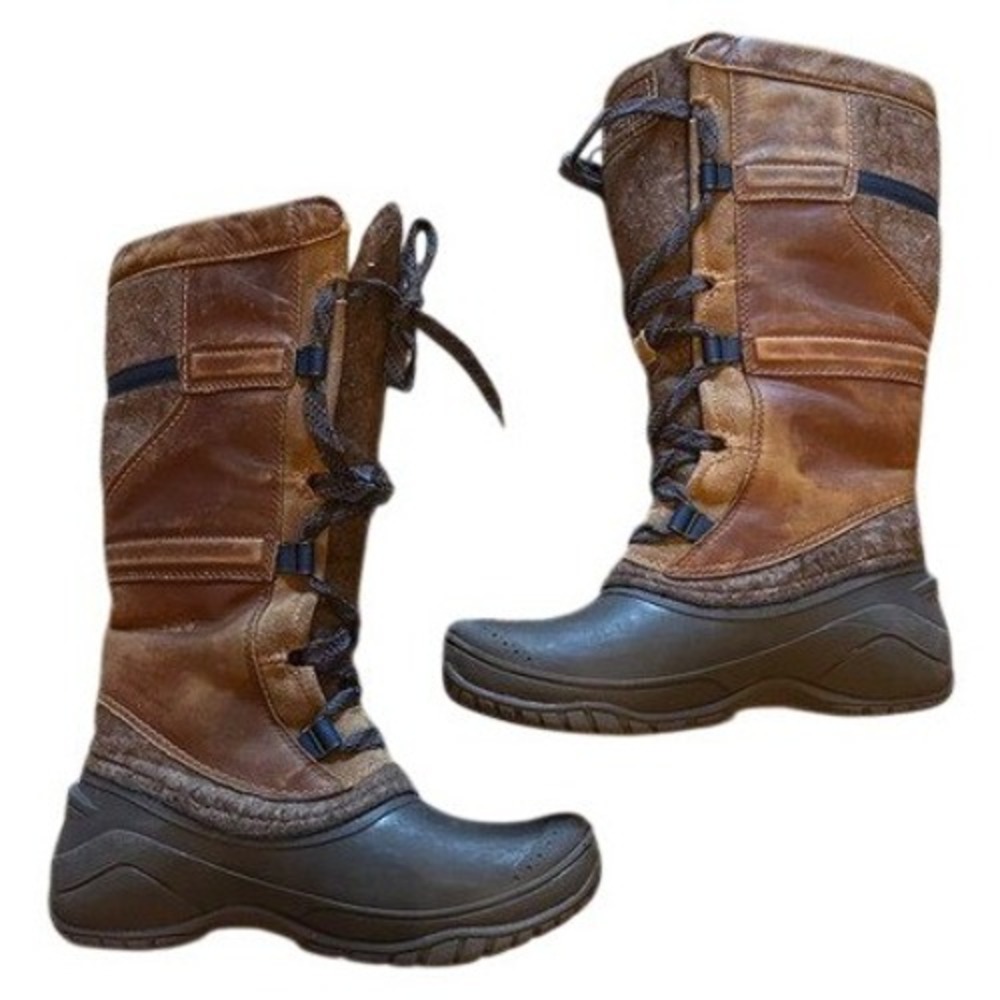 The North Face‎ Winter Snow Boots Insulated Faux Fur Lined Women's 6